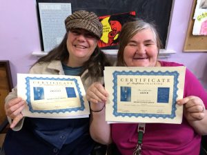 PARC Certificates Shelley & Alice