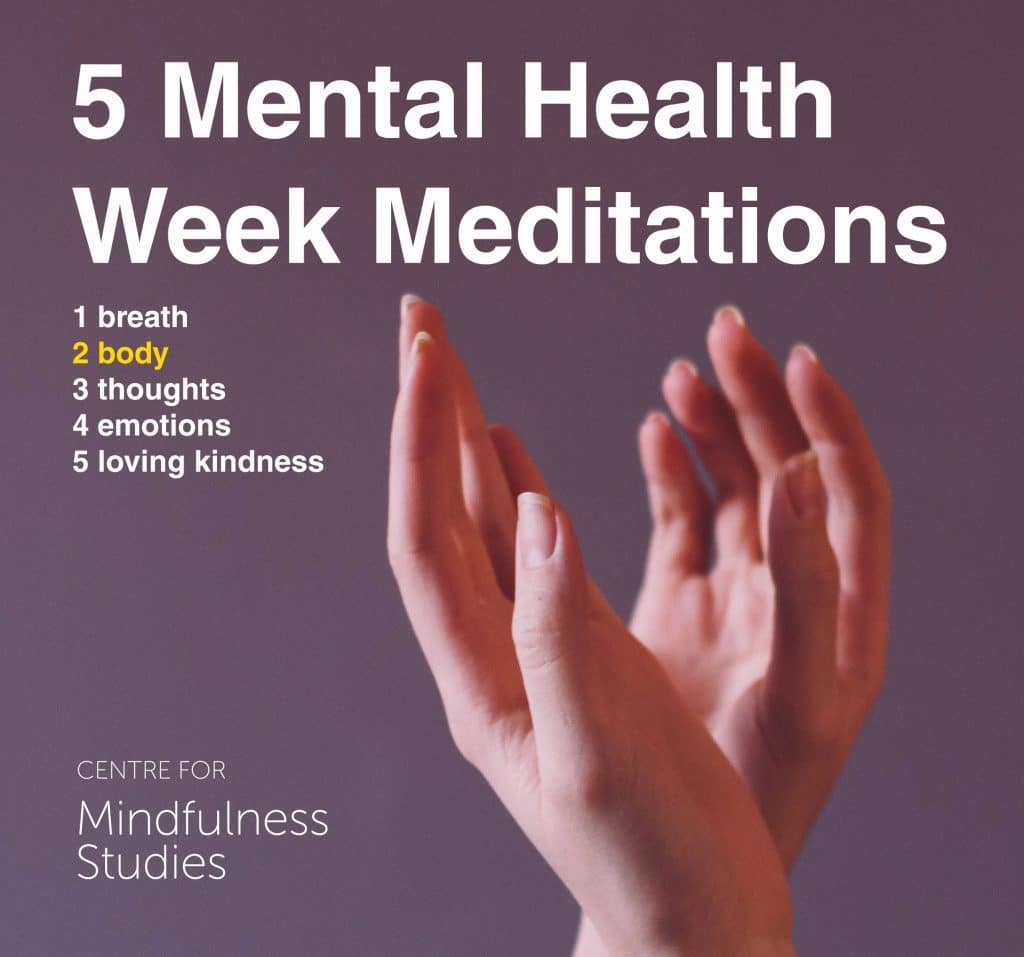 Mental Health Week: Wisdom of the Body