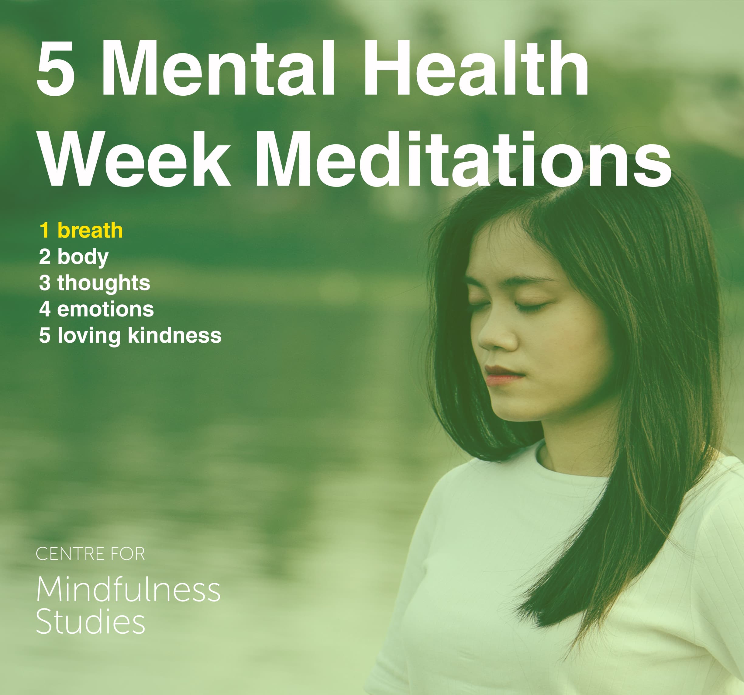 Mental Health Week: Beginning with the Breath